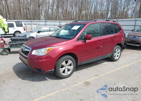 2016 Subaru Forester 2.5I Premium z USA, uszkodzony, nr VIN JF2SJADCXGH479024